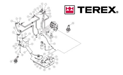 terex posi track replacement parts